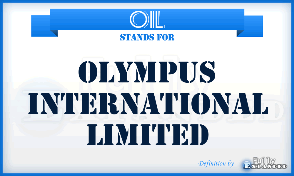 OIL - Olympus International Limited