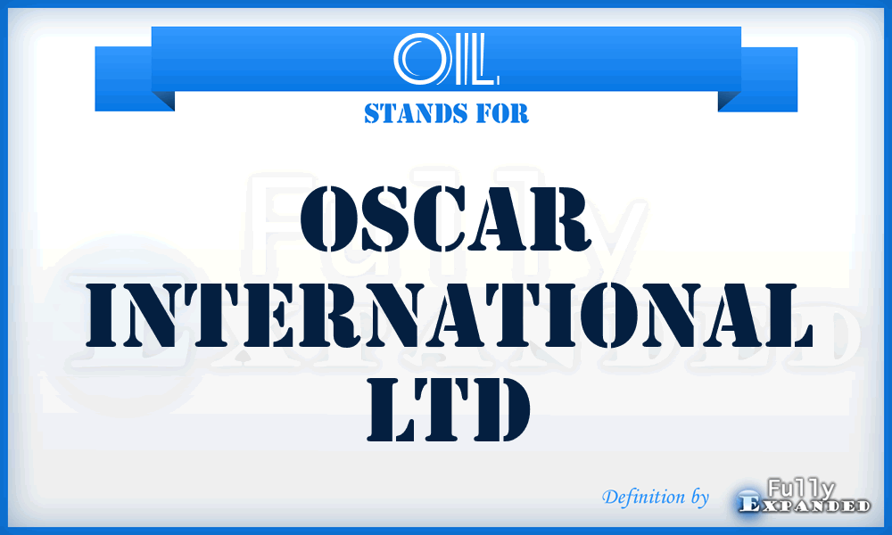 OIL - Oscar International Ltd
