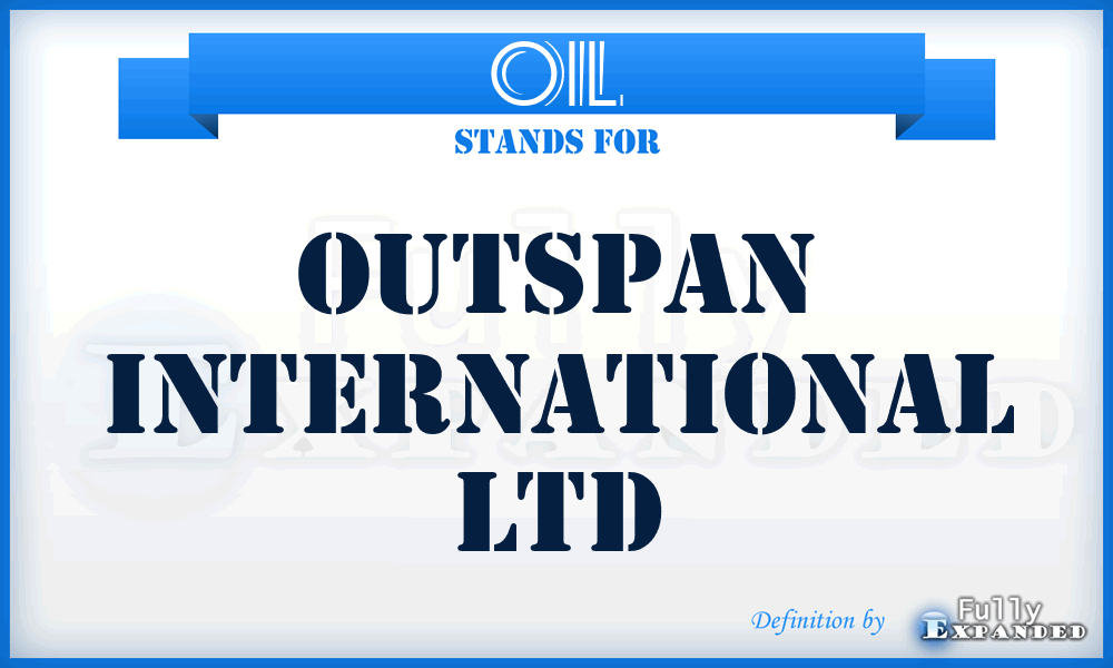OIL - Outspan International Ltd