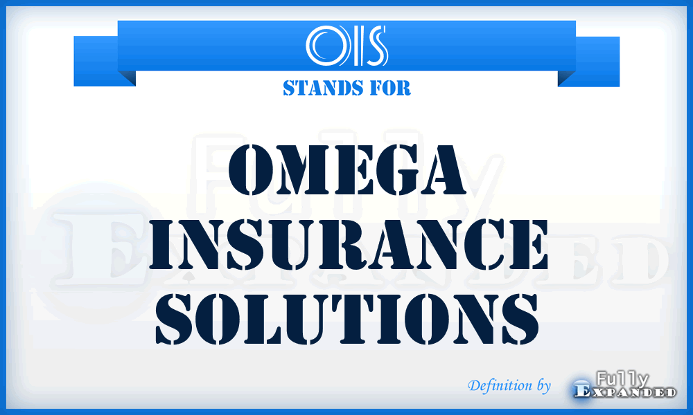 OIS - Omega Insurance Solutions