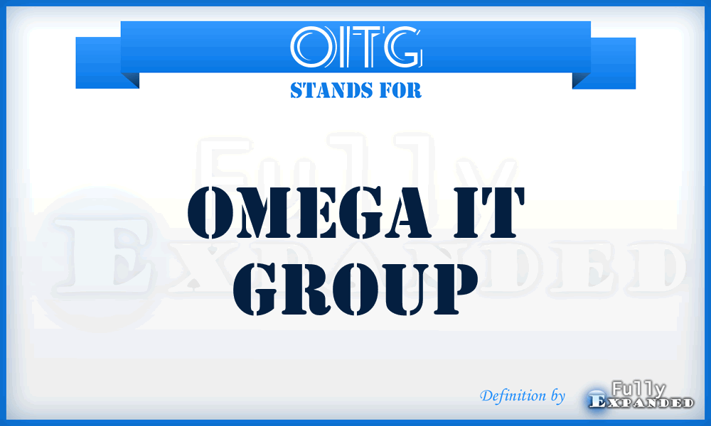 OITG - Omega IT Group