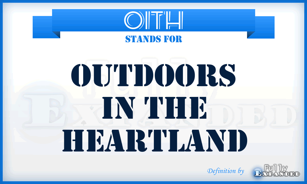 OITH - Outdoors in the Heartland