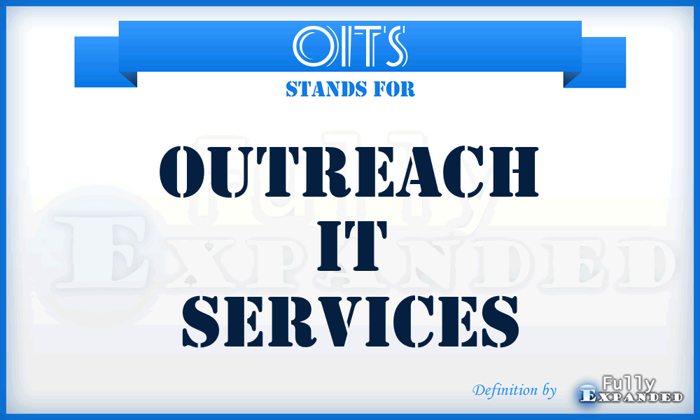OITS - Outreach IT Services