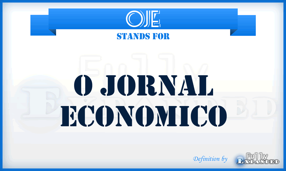 OJE - o Jornal Economico