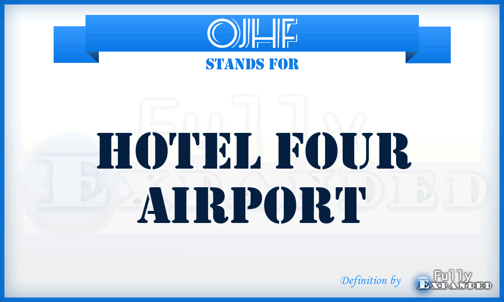 OJHF - Hotel Four airport