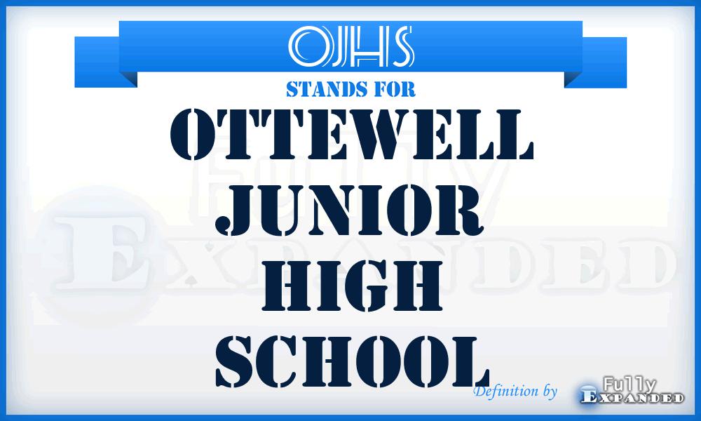 OJHS - Ottewell Junior High School