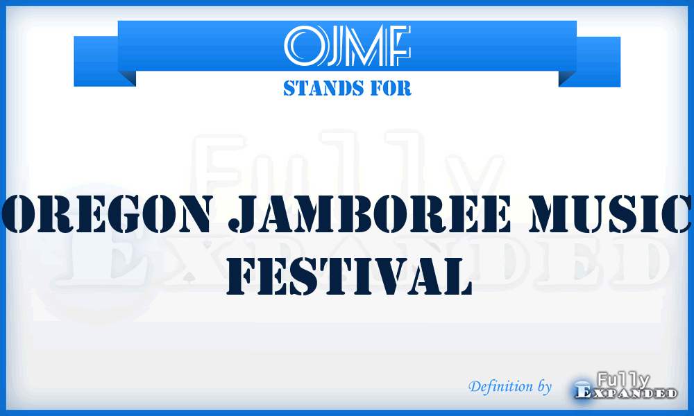 OJMF - Oregon Jamboree Music Festival