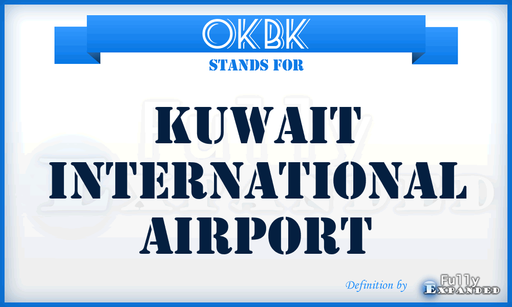 OKBK - Kuwait International airport