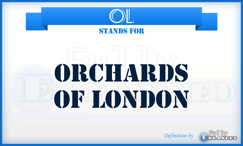 OL - Orchards of London