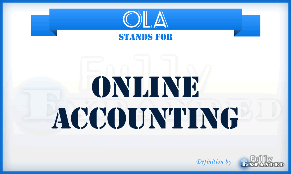OLA - Online Accounting