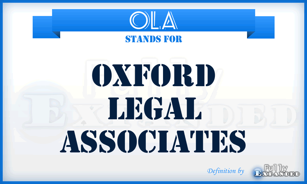 OLA - Oxford Legal Associates