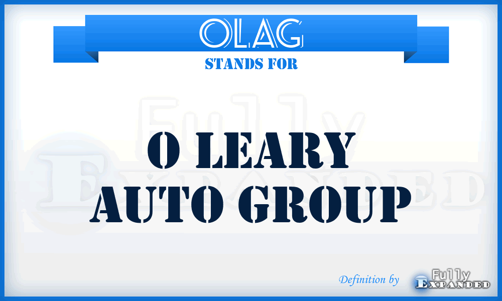 OLAG - O Leary Auto Group