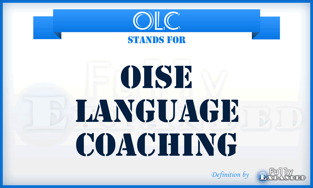 OLC - Oise Language Coaching