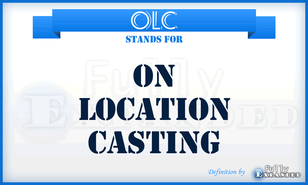 OLC - On Location Casting