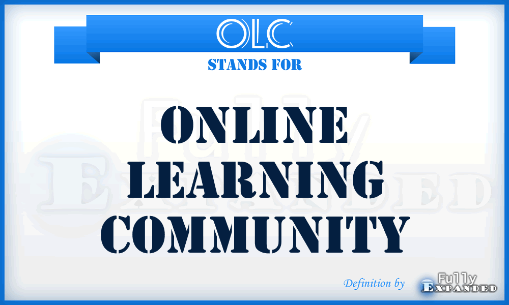 OLC - Online Learning Community