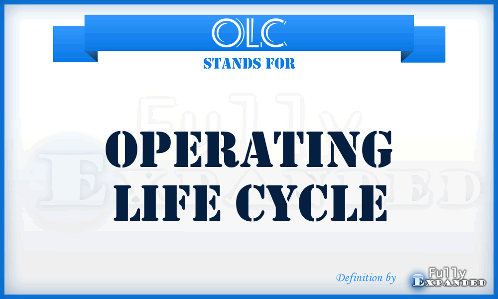 OLC - Operating Life Cycle