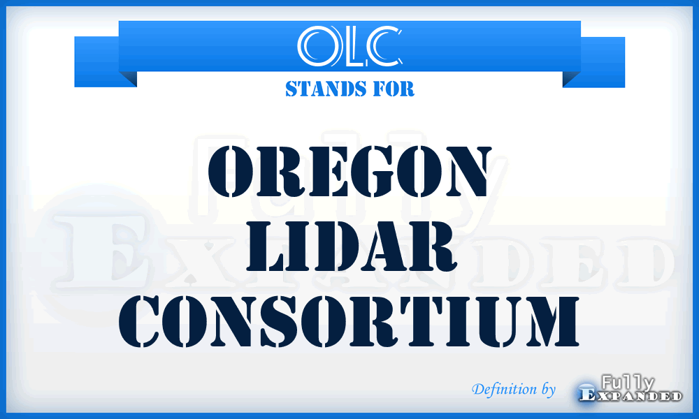 OLC - Oregon Lidar Consortium