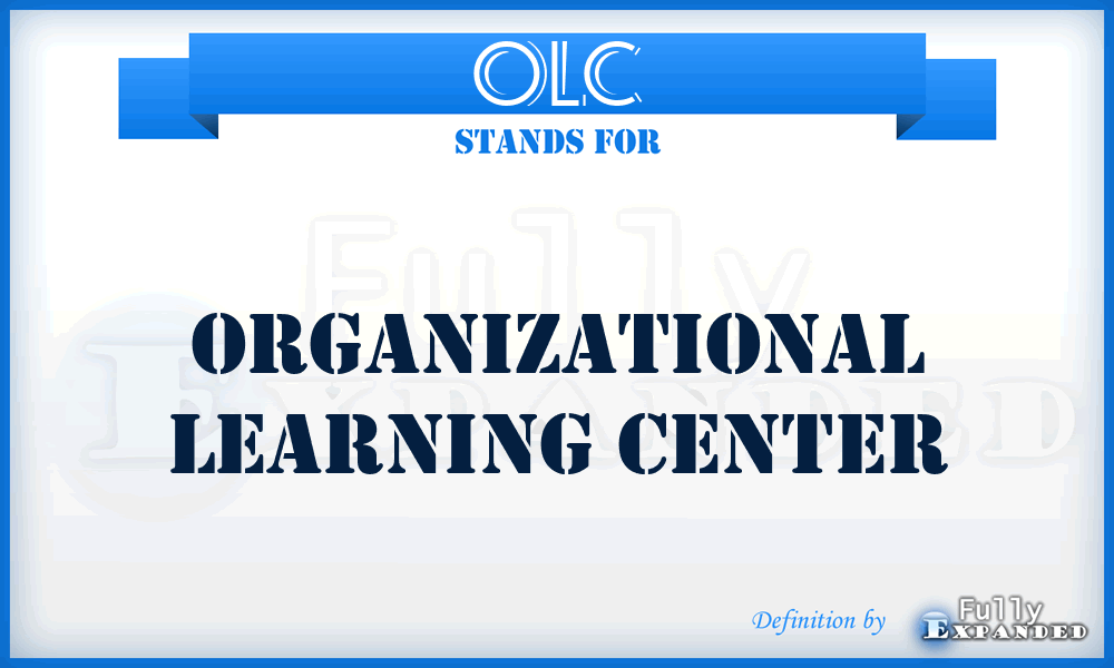 OLC - Organizational Learning Center