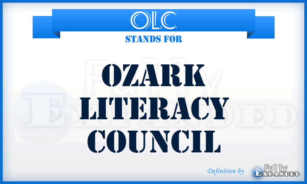 OLC - Ozark Literacy Council