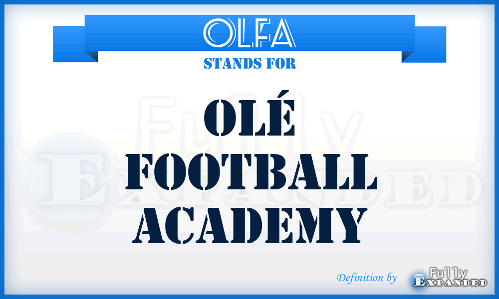 OLFA - OLÉ Football Academy