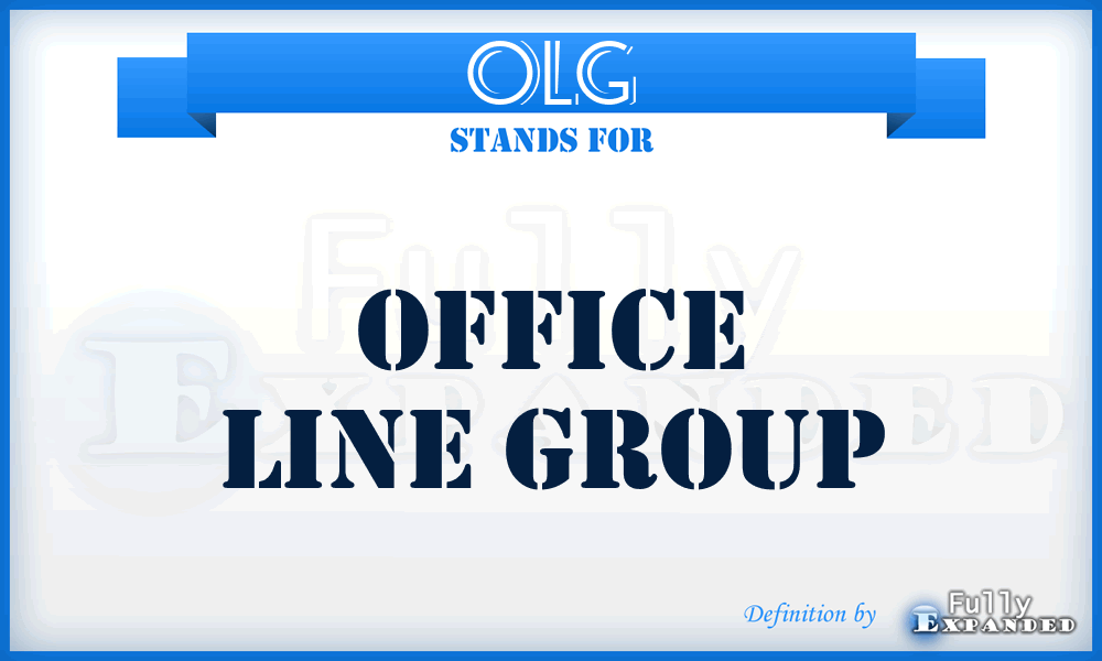 OLG - Office Line Group