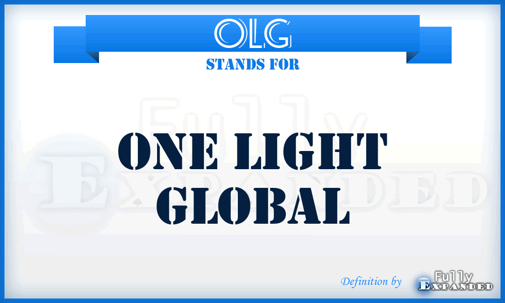 OLG - One Light Global