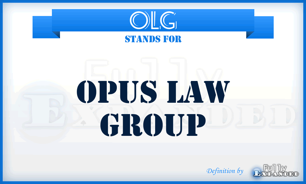 OLG - Opus Law Group