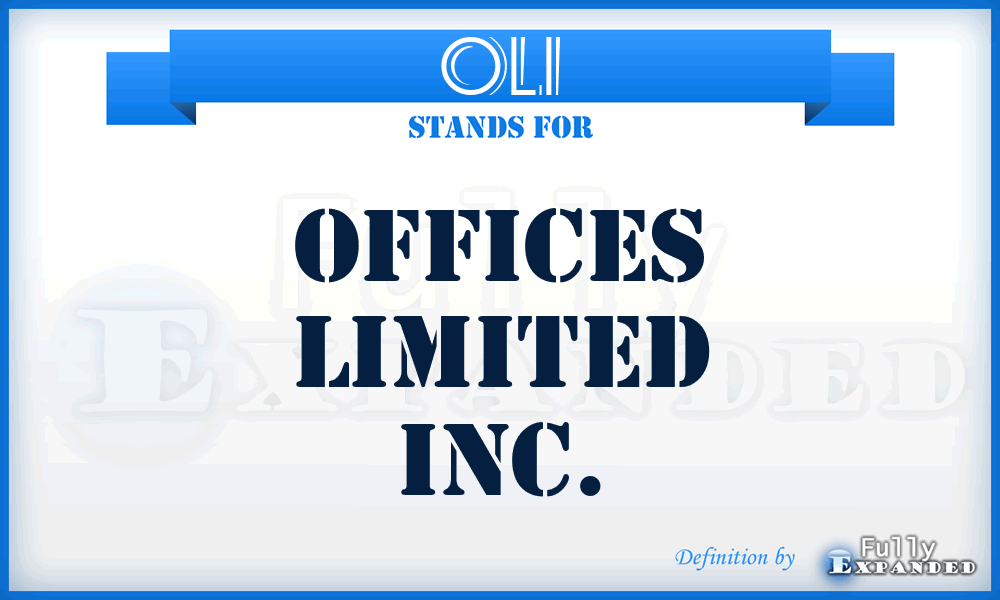 OLI - Offices Limited Inc.