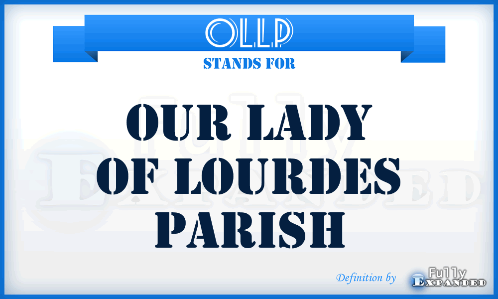 OLLP - Our Lady of Lourdes Parish
