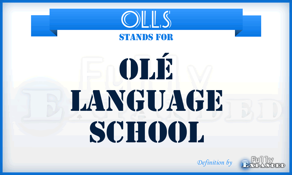 OLLS - OLÉ Language School