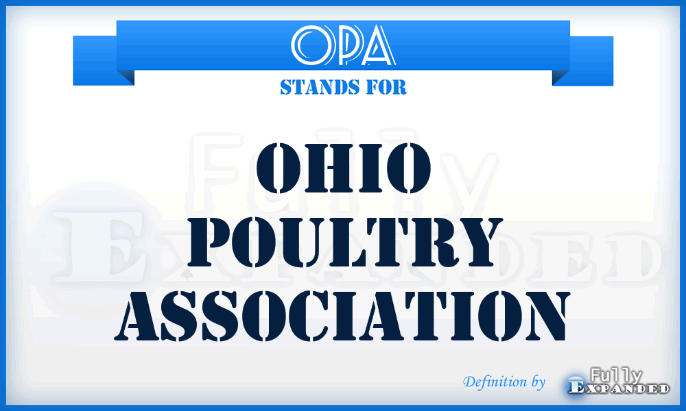 OPA - Ohio Poultry Association
