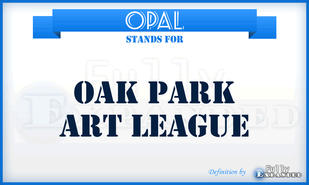 OPAL - Oak Park Art League