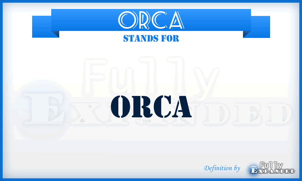 ORCA - ORCA