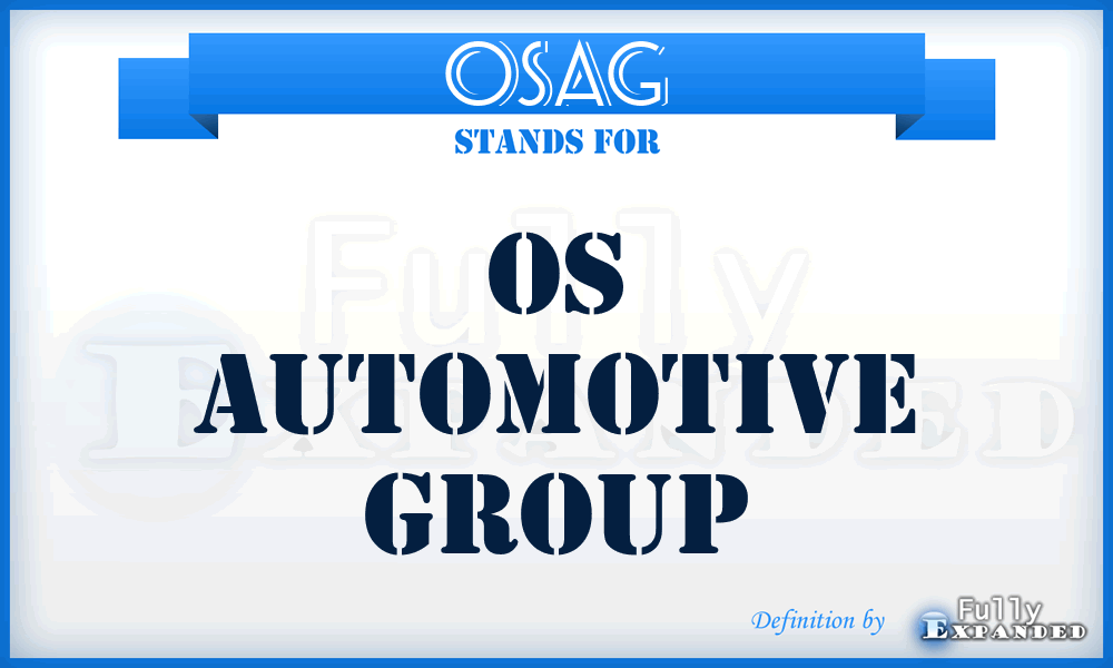 OSAG - OS Automotive Group