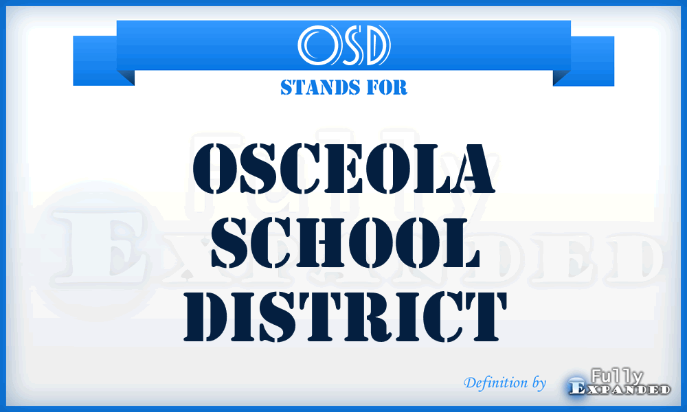 OSD - Osceola School District