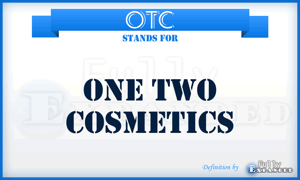 OTC - One Two Cosmetics