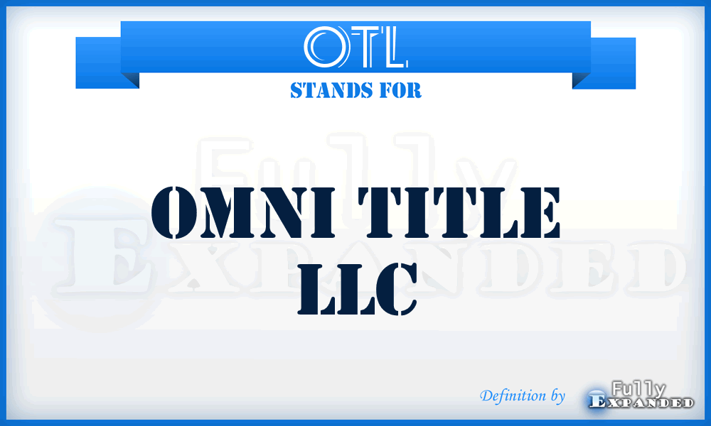 OTL - Omni Title LLC