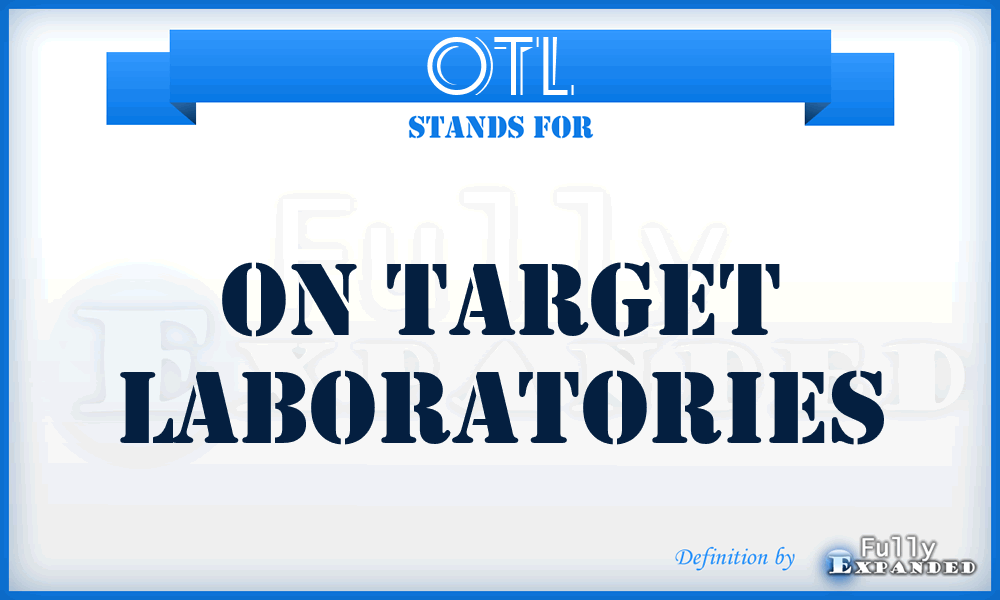 OTL - On Target Laboratories