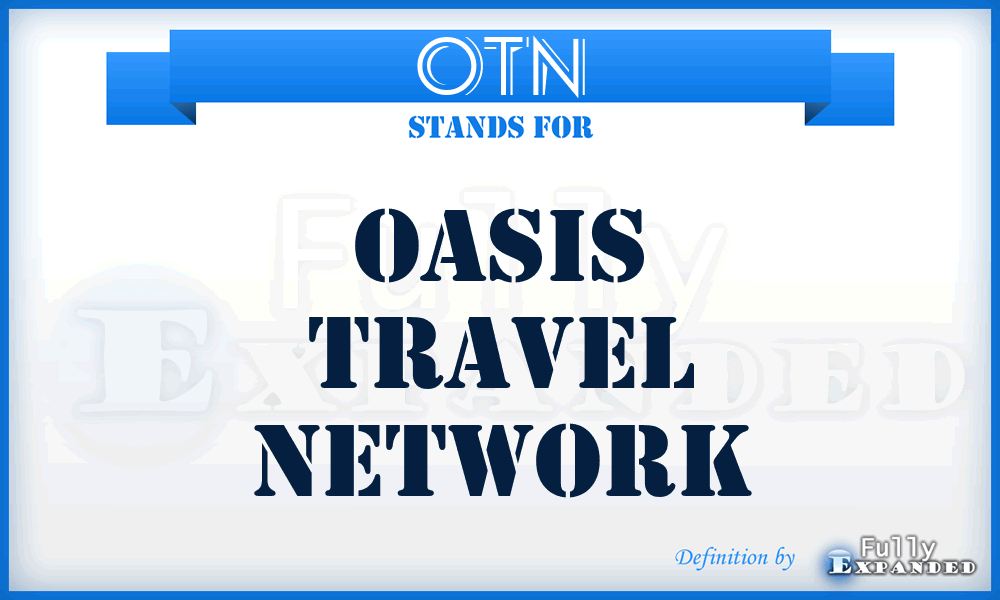 OTN - Oasis Travel Network