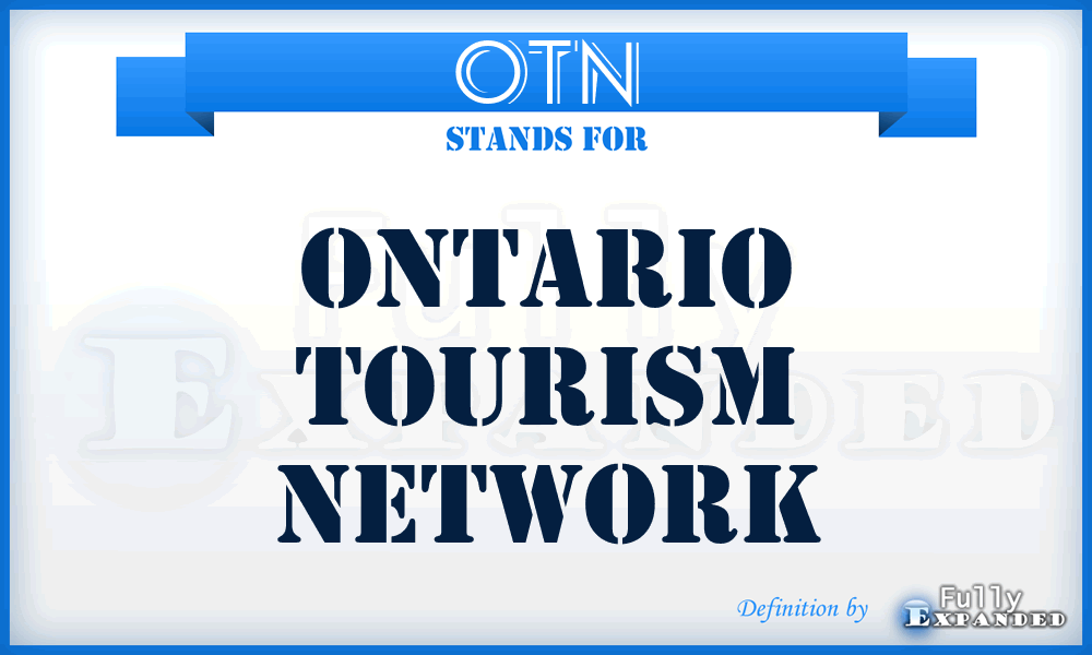OTN - Ontario Tourism Network