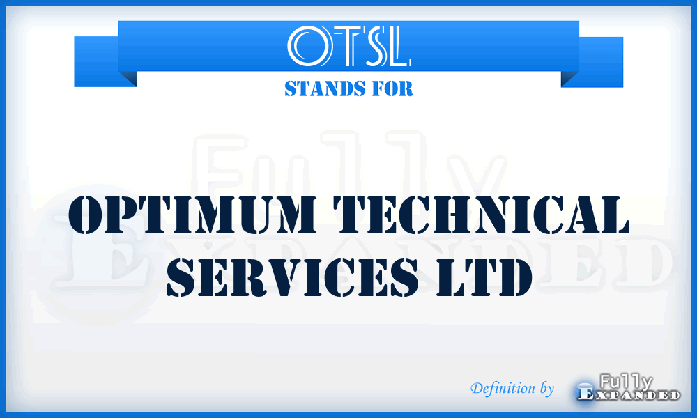 OTSL - Optimum Technical Services Ltd