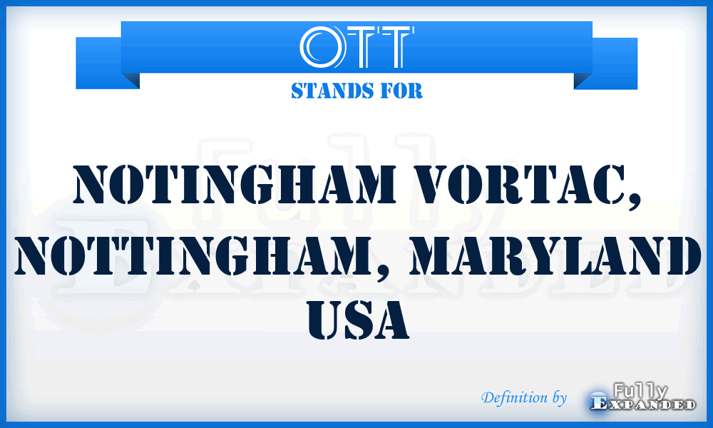 OTT - Notingham VORTAC, Nottingham, Maryland USA