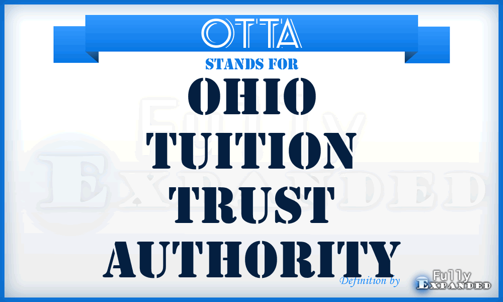 OTTA - Ohio Tuition Trust Authority