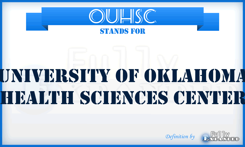 OUHSC - University of Oklahoma Health Sciences Center