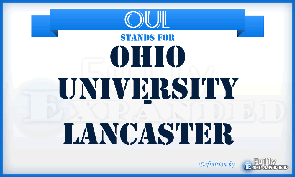 OUL - Ohio University - Lancaster