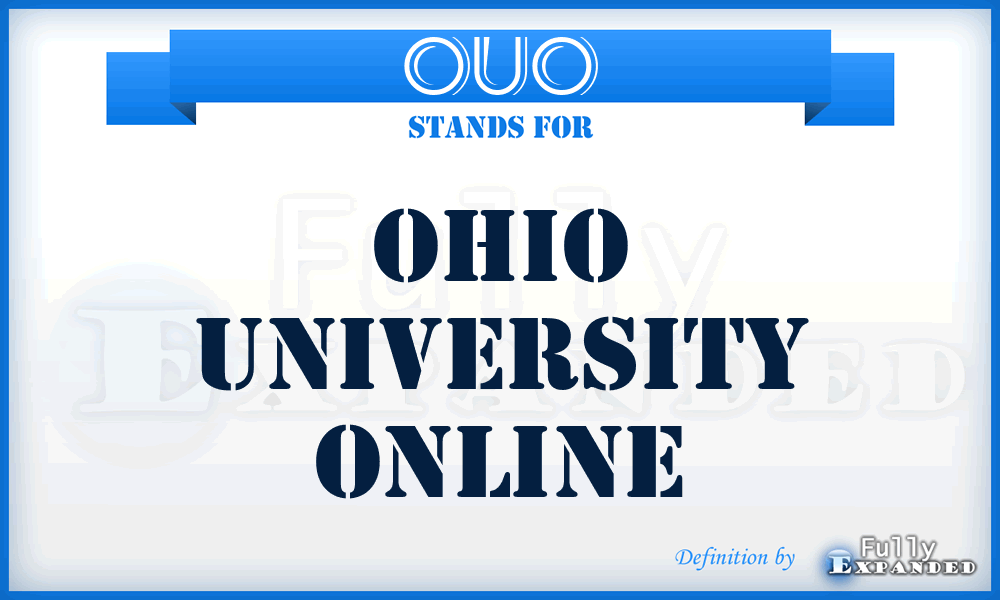 OUO - Ohio University Online