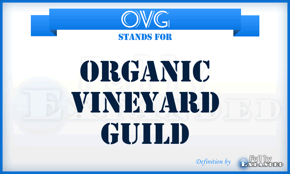 OVG - Organic Vineyard Guild