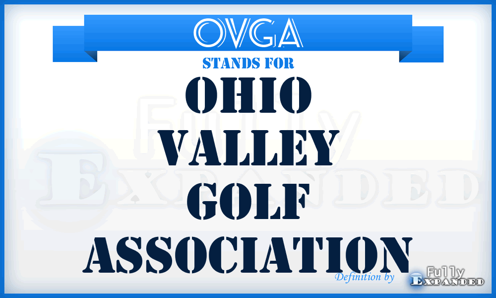 OVGA - Ohio Valley Golf Association