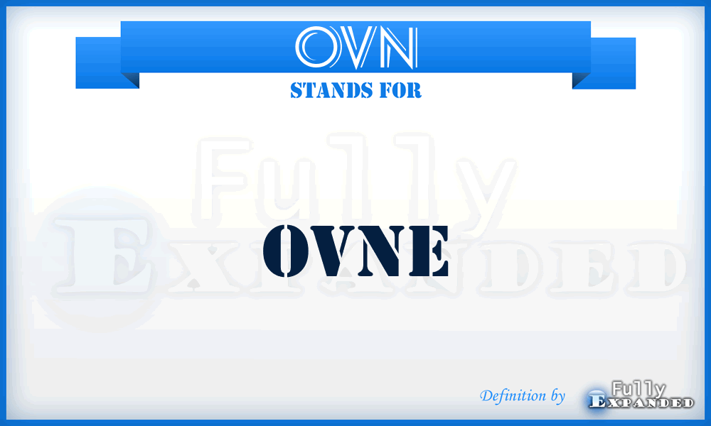 OVN - Ovne