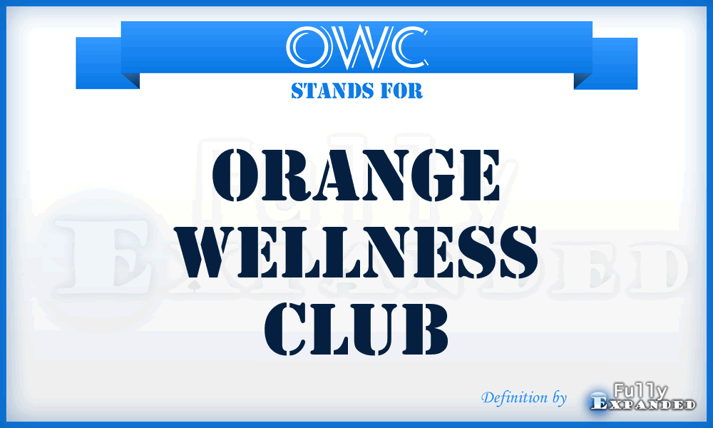 OWC - Orange Wellness Club